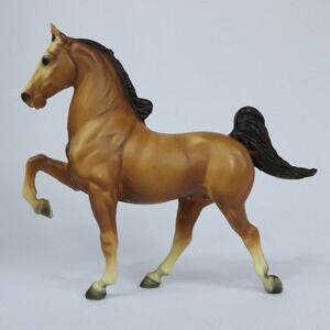 Vintage Breyer Horse #52 Commander Five Gaiter Sorrell with Red Braid LOOK